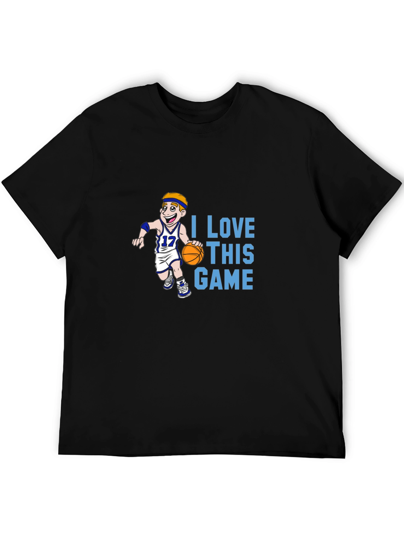 I Love This Game Basketball T-Shirt