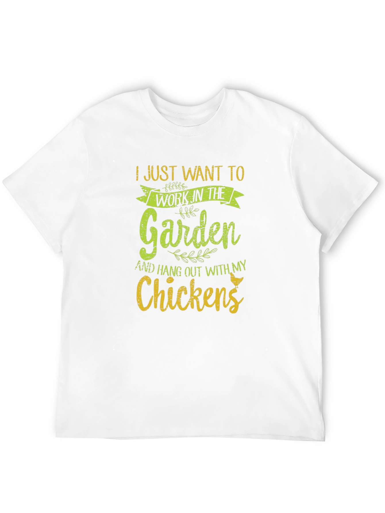 Garden & Chickens Graphic T-Shirt