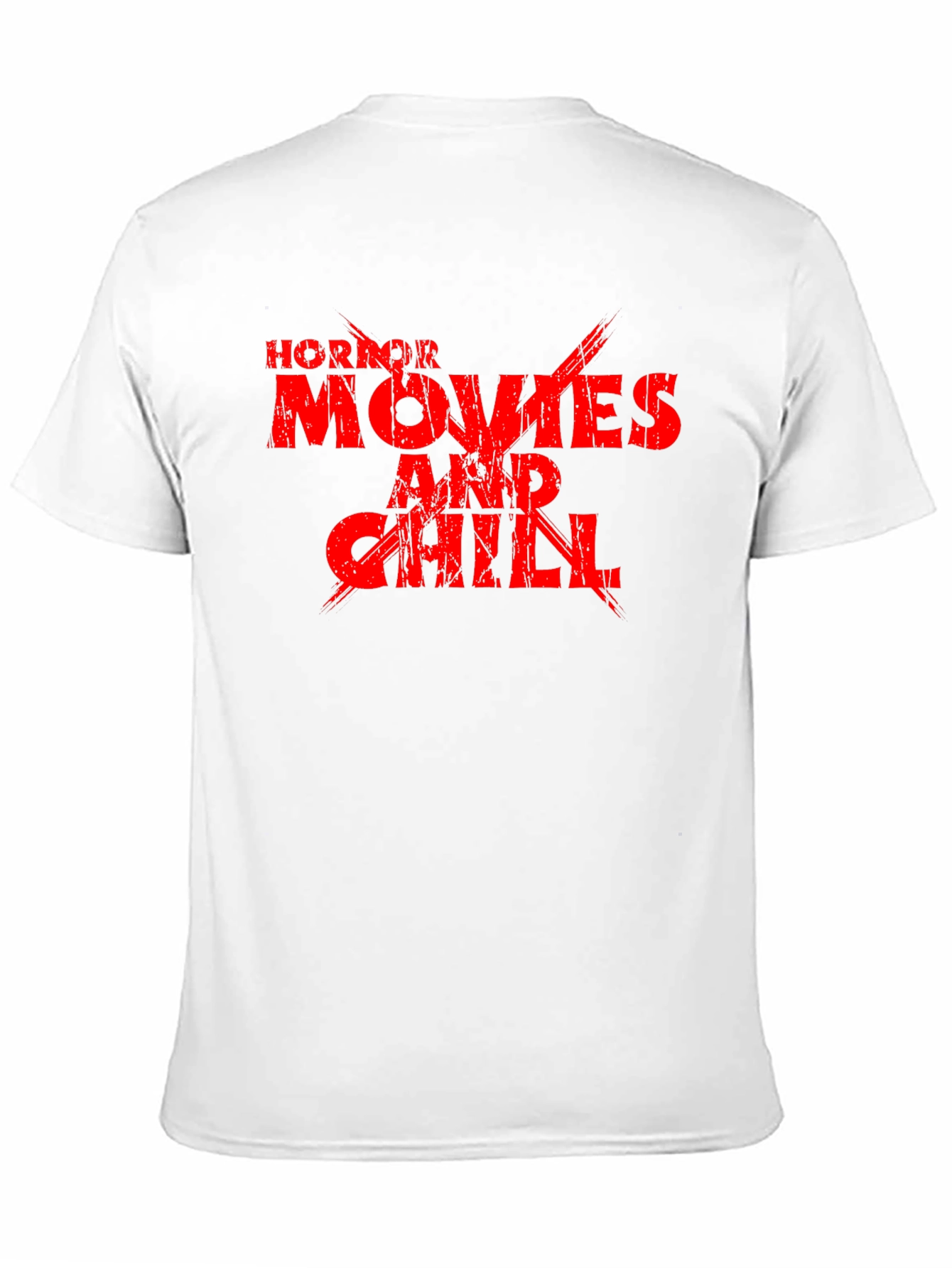 Horror Movies and Chill Black T-Shirt