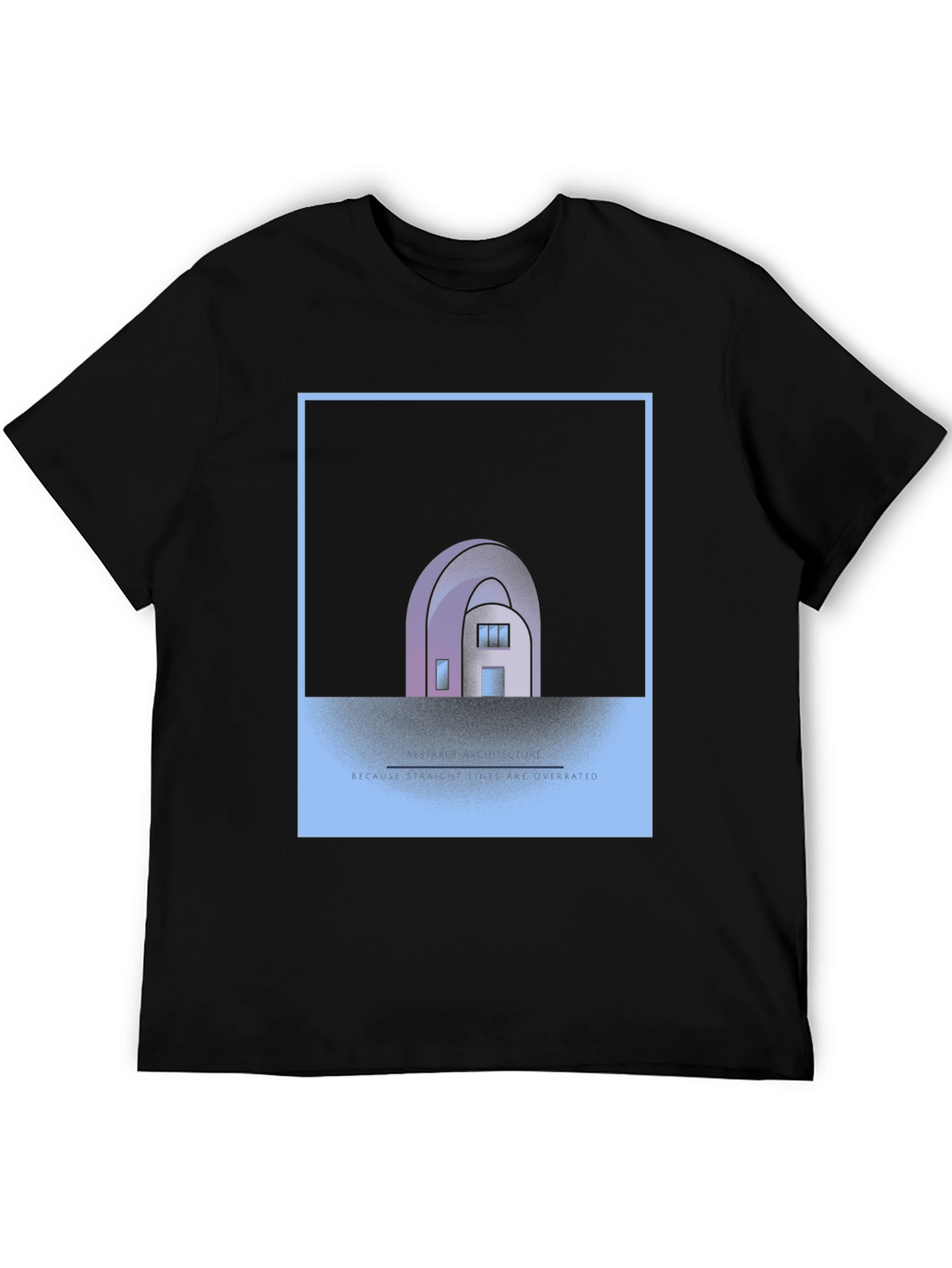 Abstract House Graphic Tee - Unique Style