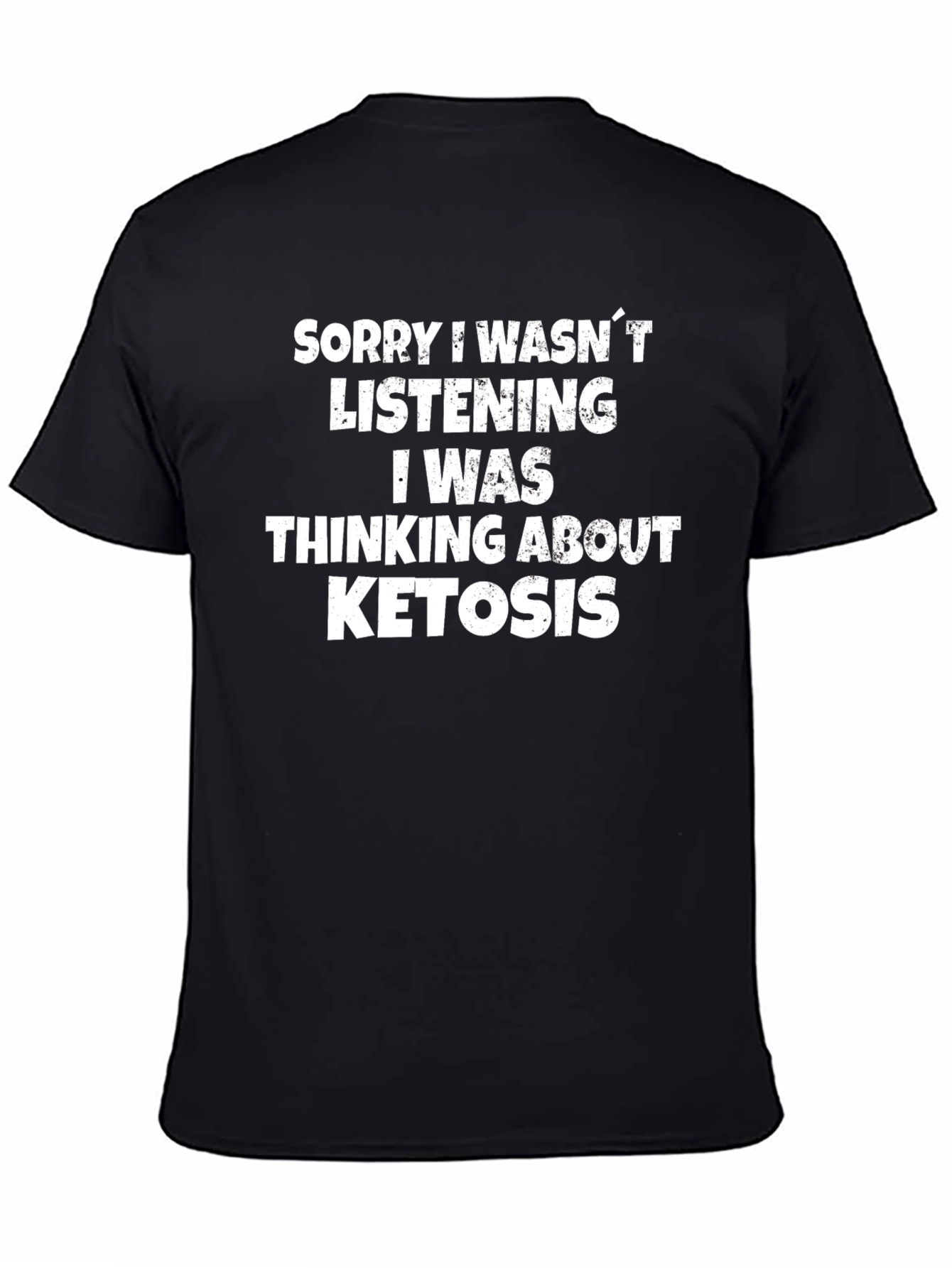 Ketosis Thinking T-Shirt - Funny Diet Tee