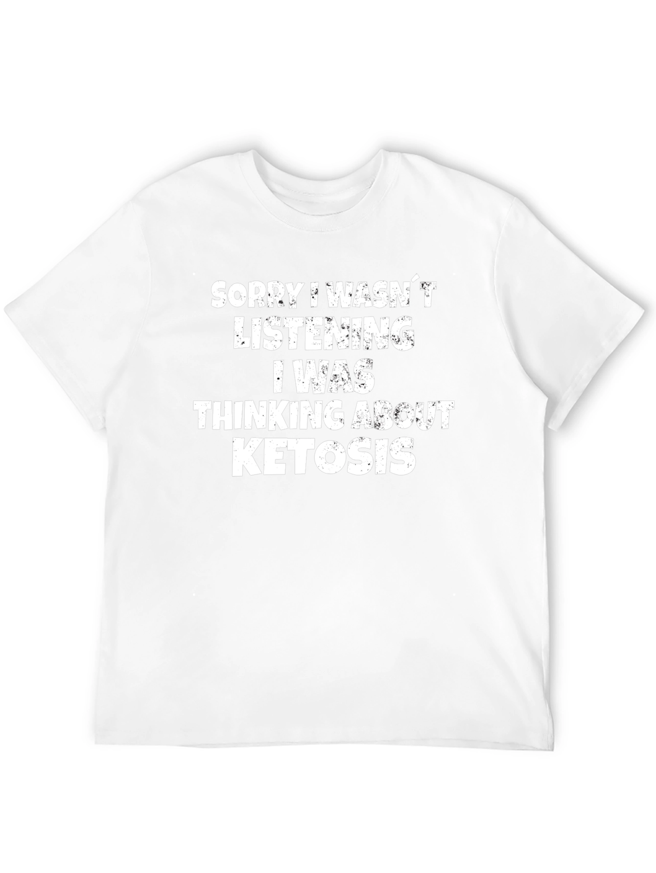 Ketosis Thinking T-Shirt - Funny Diet Tee