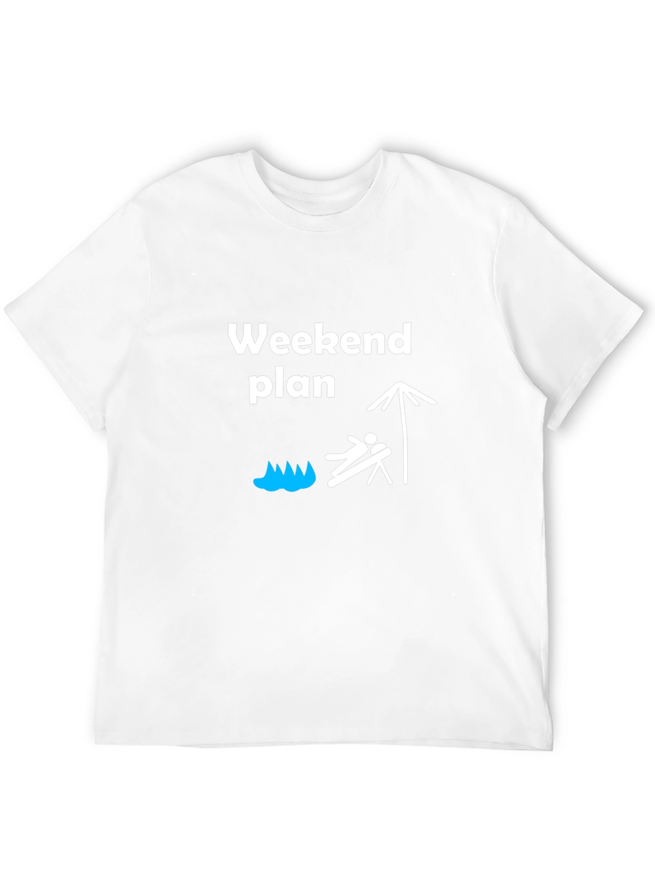 Weekend Plan Graphic T-Shirt