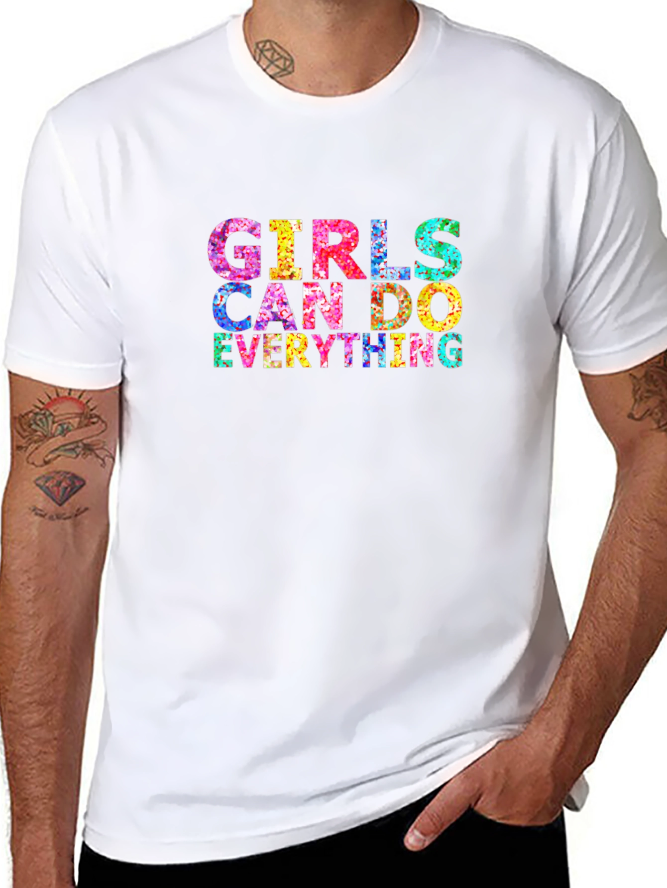 Girls Can Do Everything Graphic Tee