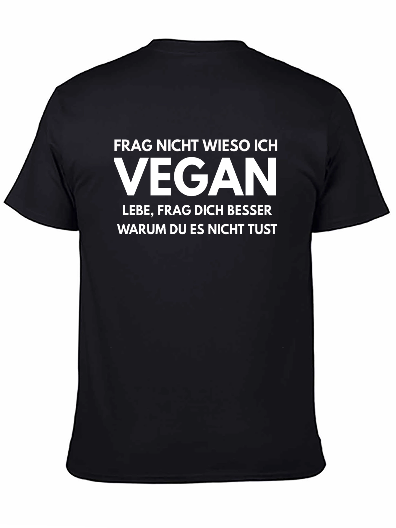 Vegan Statement T-Shirt - Why Arent You?