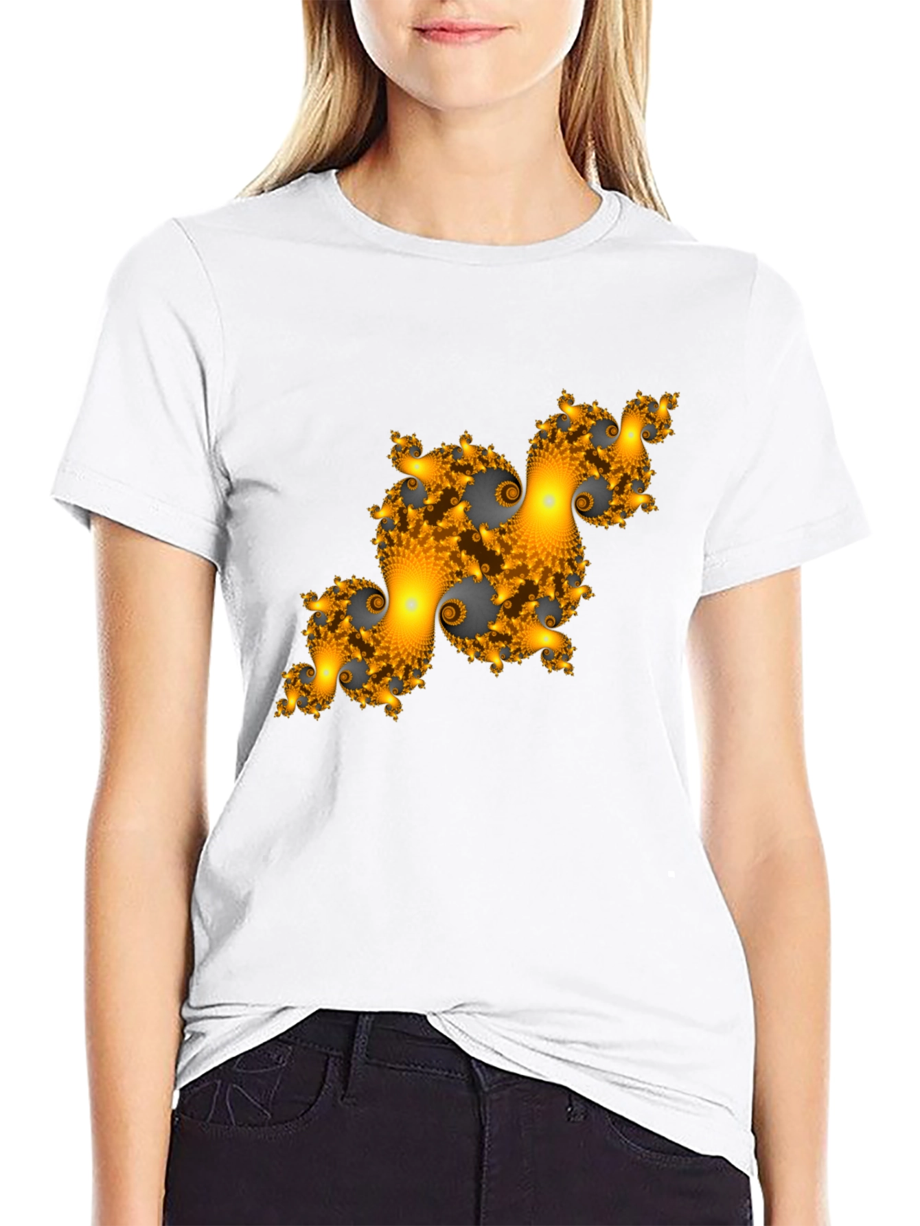Fractal T-Shirt - Unique Graphic Tee for Men