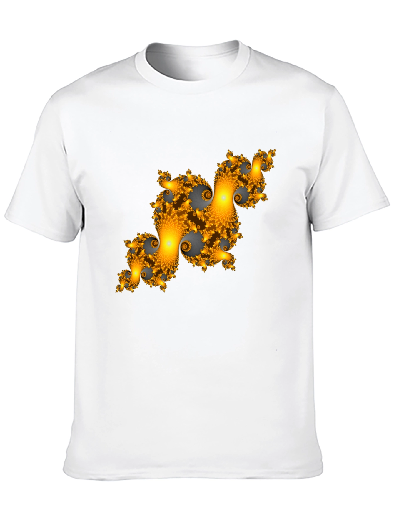 Fractal T-Shirt - Unique Graphic Tee for Men