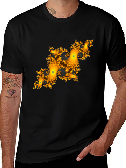 Fractal T-Shirt - Unique Graphic Tee for Men