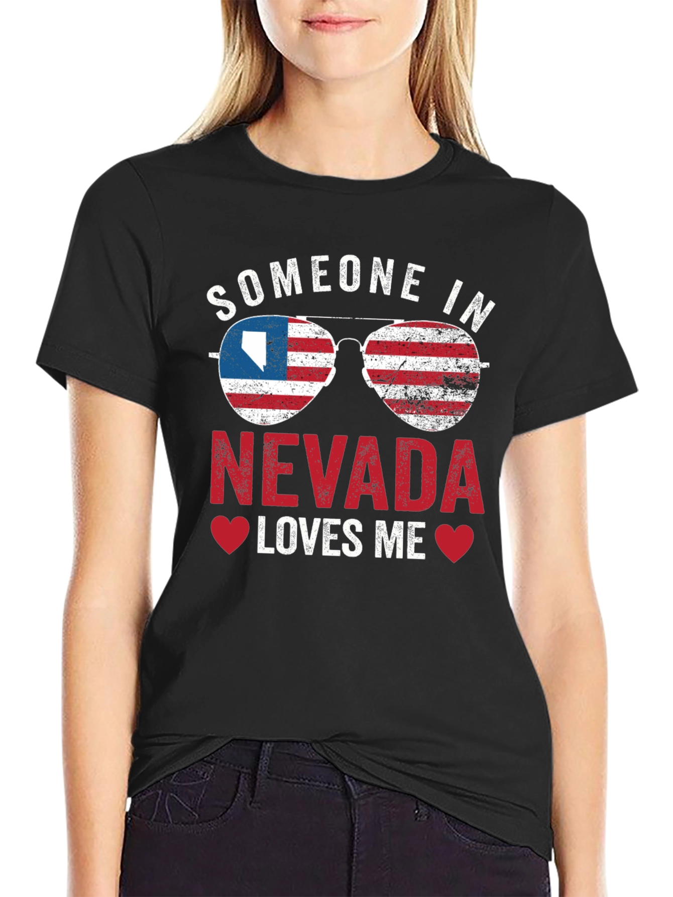 Nevada Loves Me Graphic T-Shirt