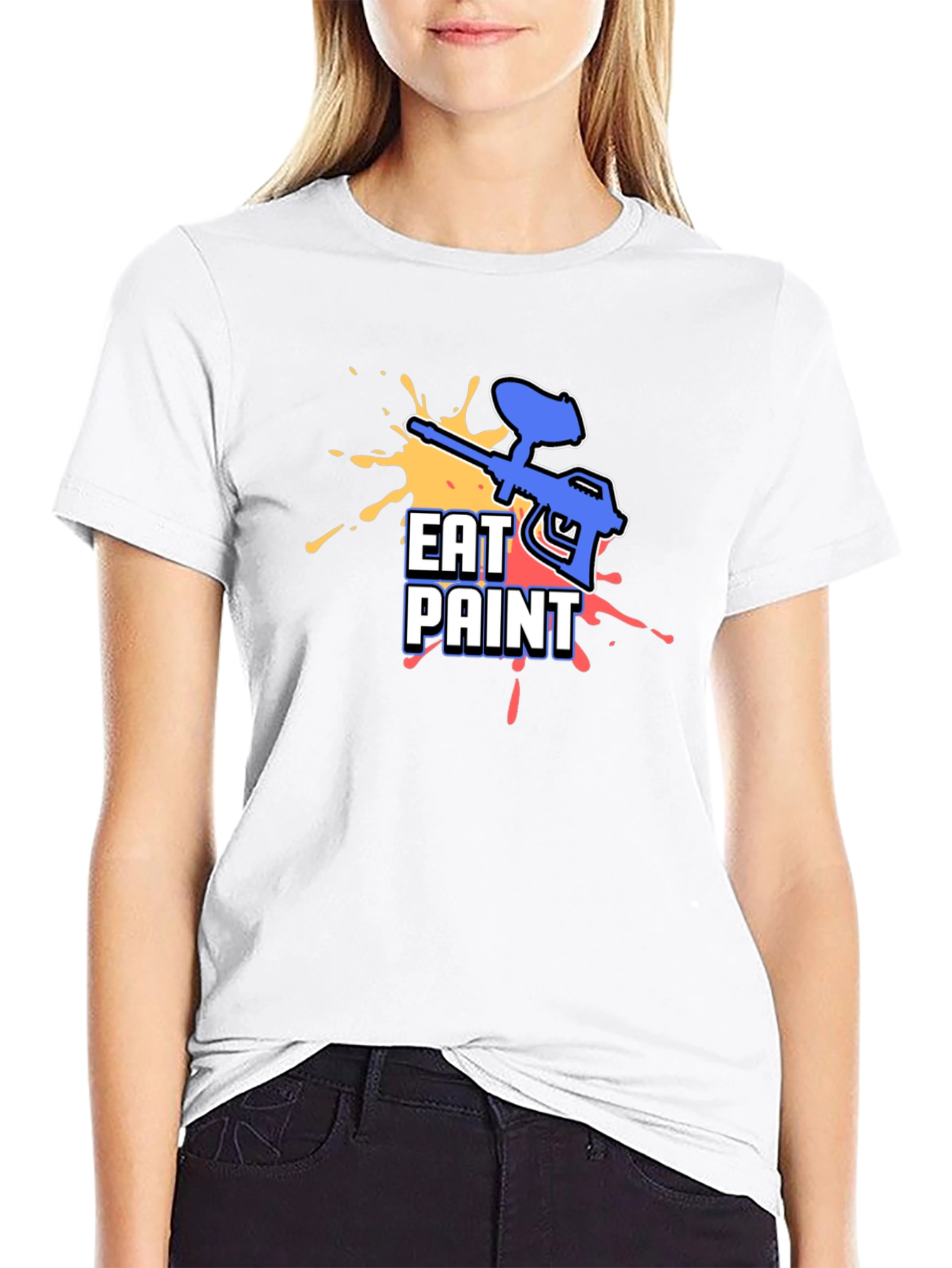 Eat Paint T-Shirt - Paintball Design