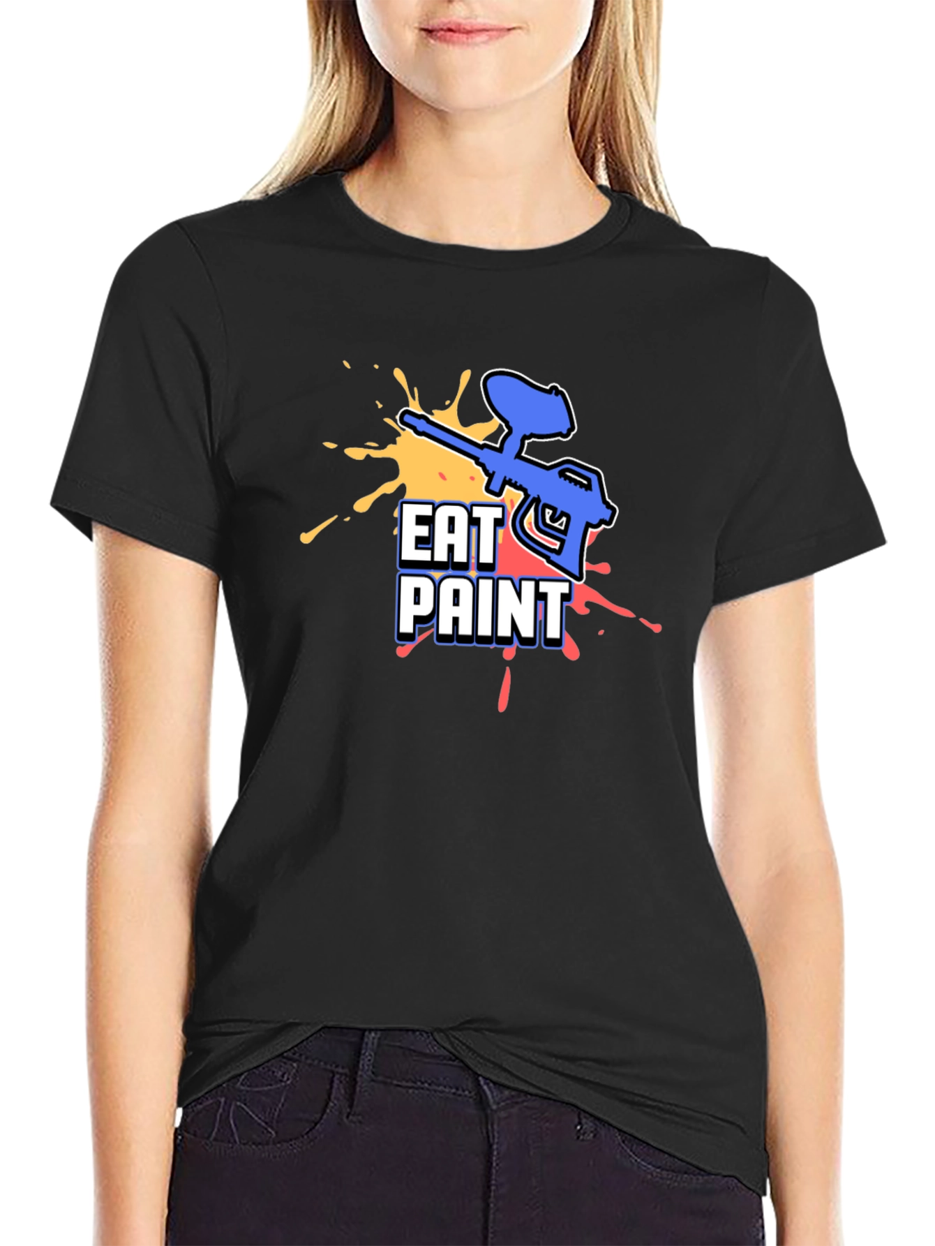 Eat Paint T-Shirt - Paintball Design