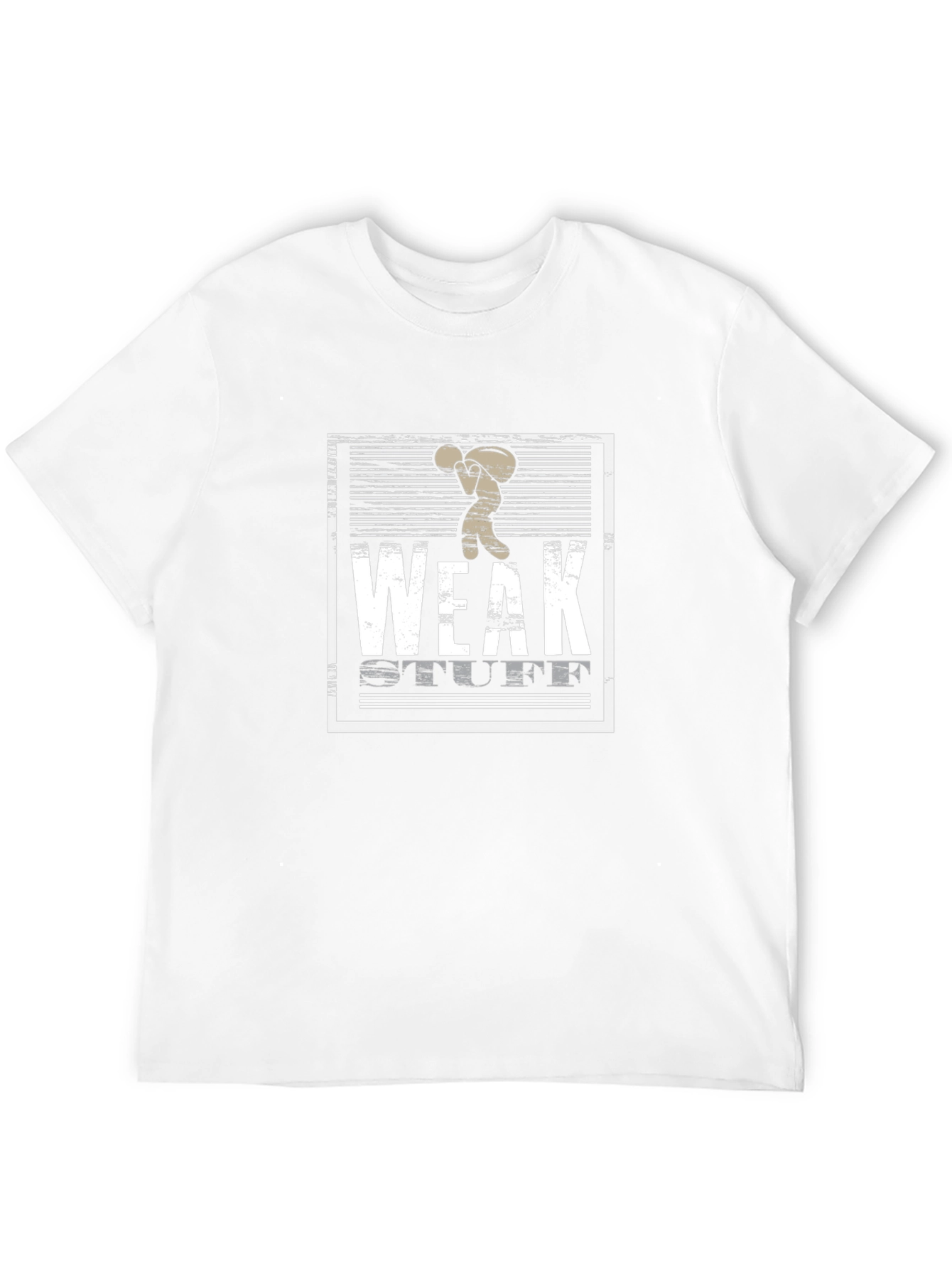 Weak Stuff Graphic T-Shirt - Black Cotton Tee