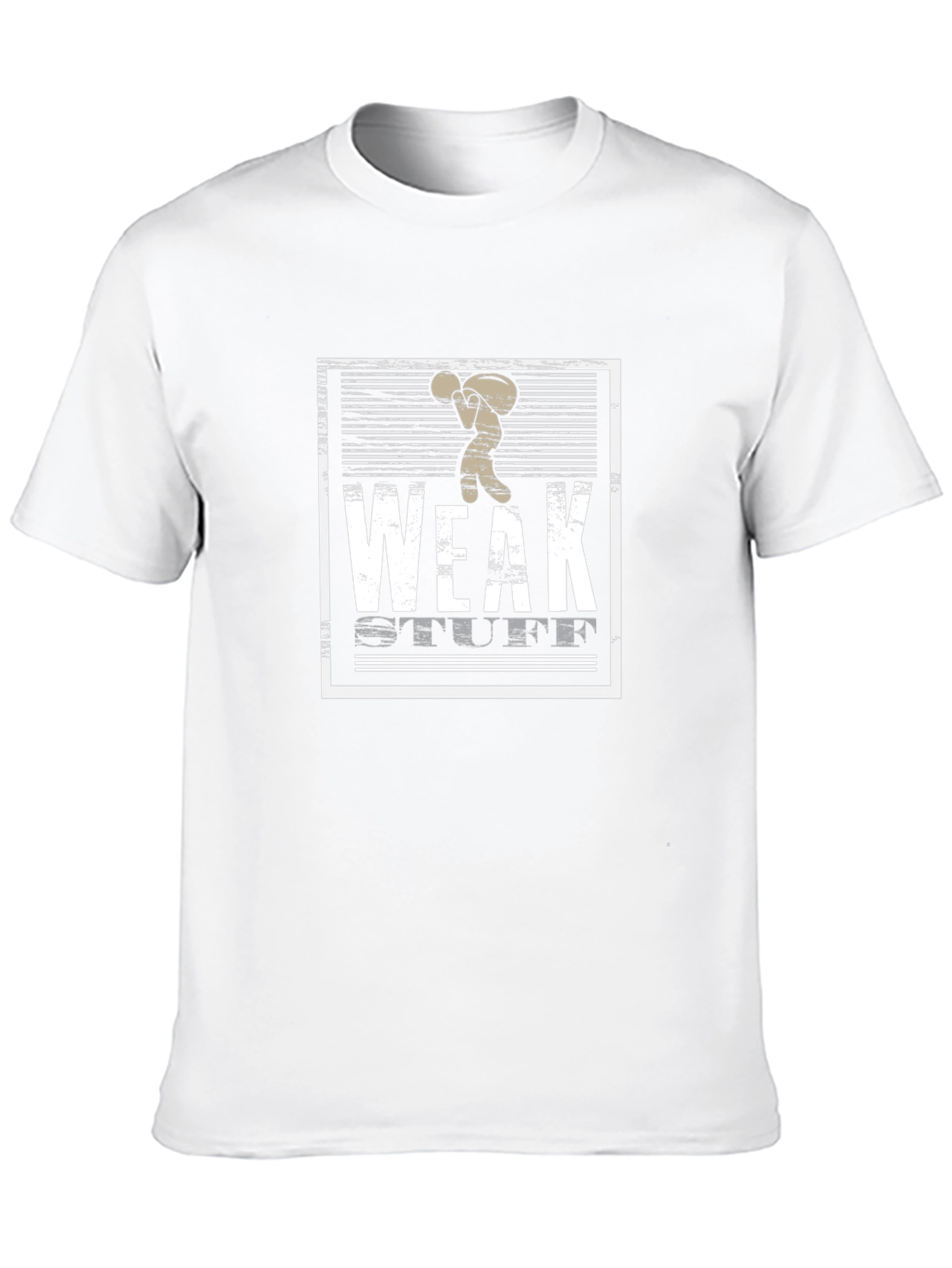 Weak Stuff Graphic T-Shirt - Black Cotton Tee