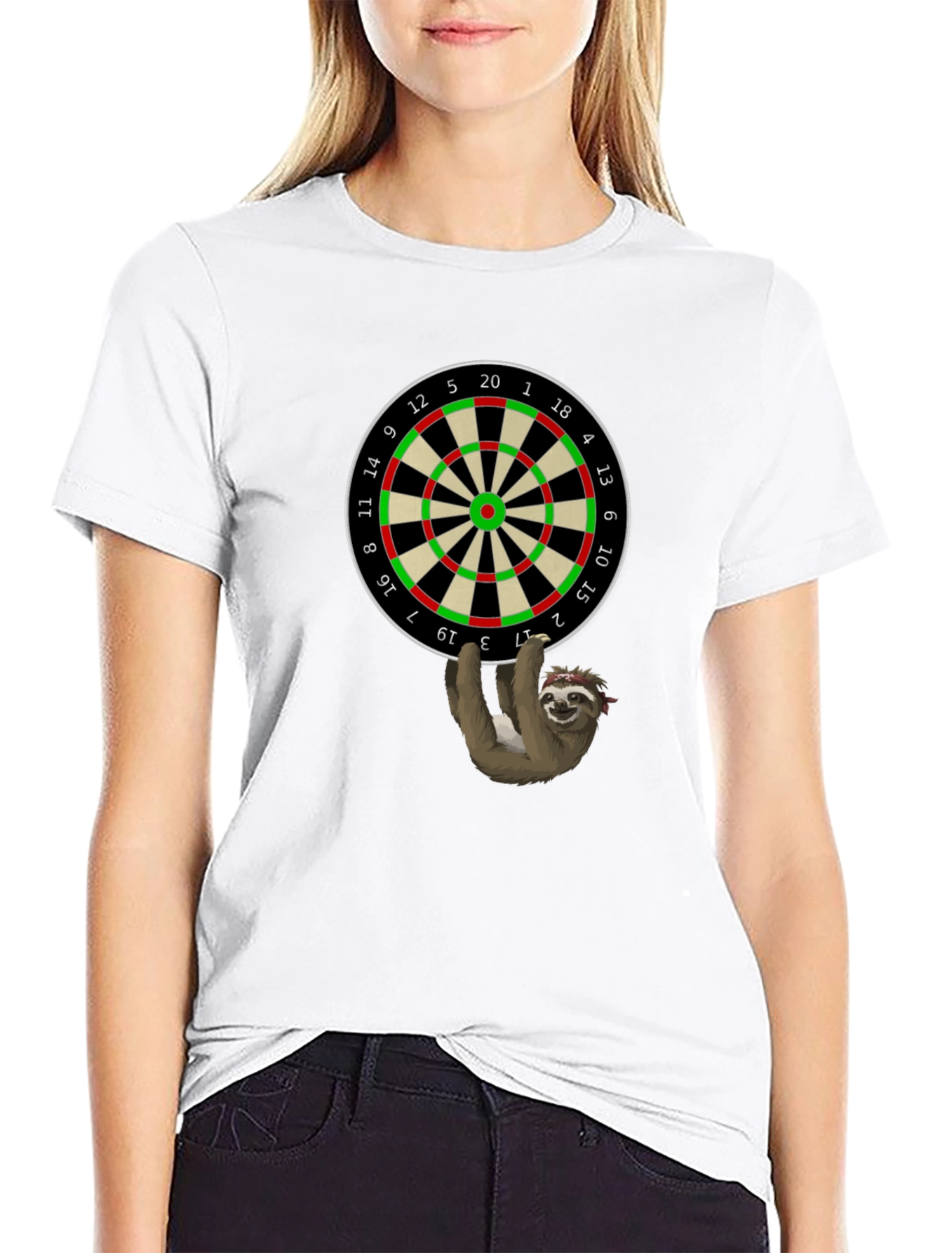 Sloth Darts T-Shirt - Funny & Unique Tee