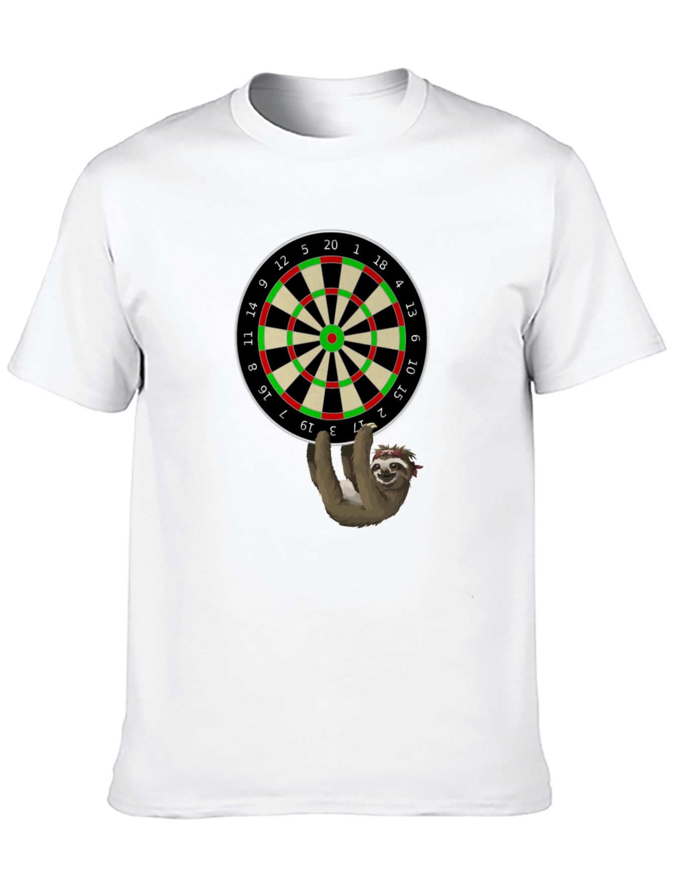 Sloth Darts T-Shirt - Funny & Unique Tee