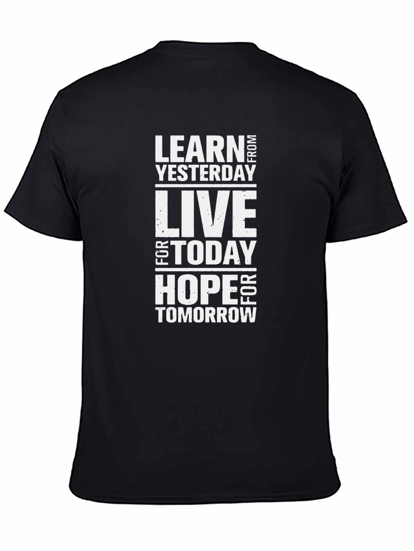Learn Live Hope Graphic Tee - Motivational T-Shirt