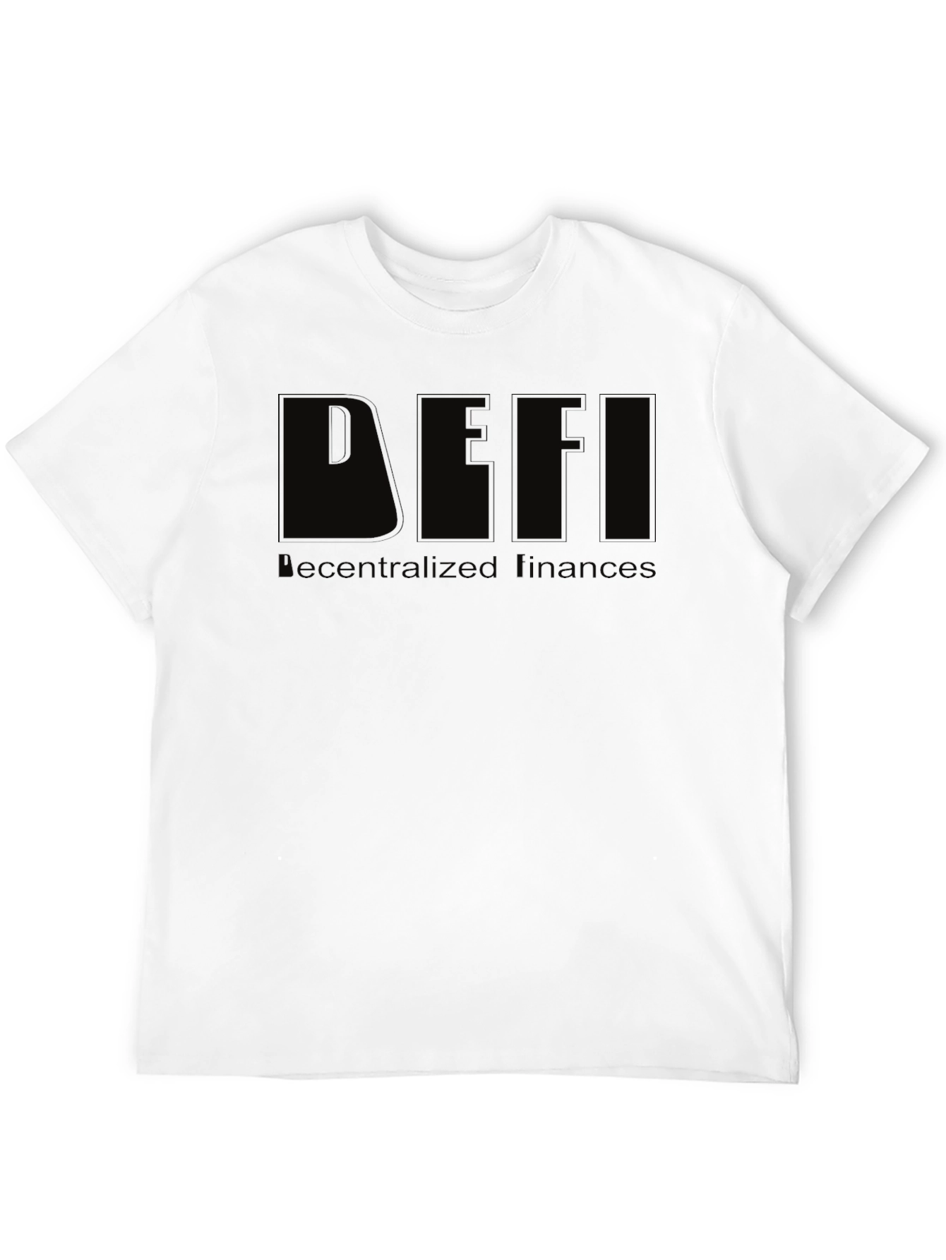 DeFi Decentralized Finance Black T-Shirt
