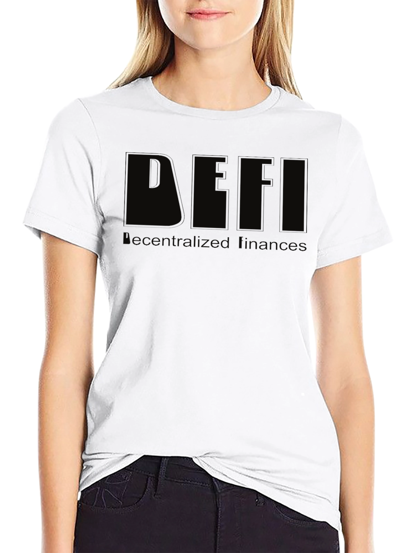 DeFi Decentralized Finance Black T-Shirt