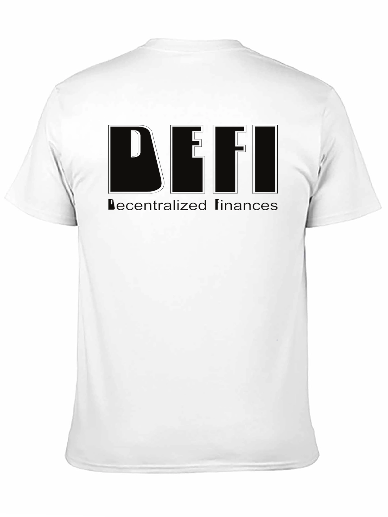 DeFi Decentralized Finance Black T-Shirt