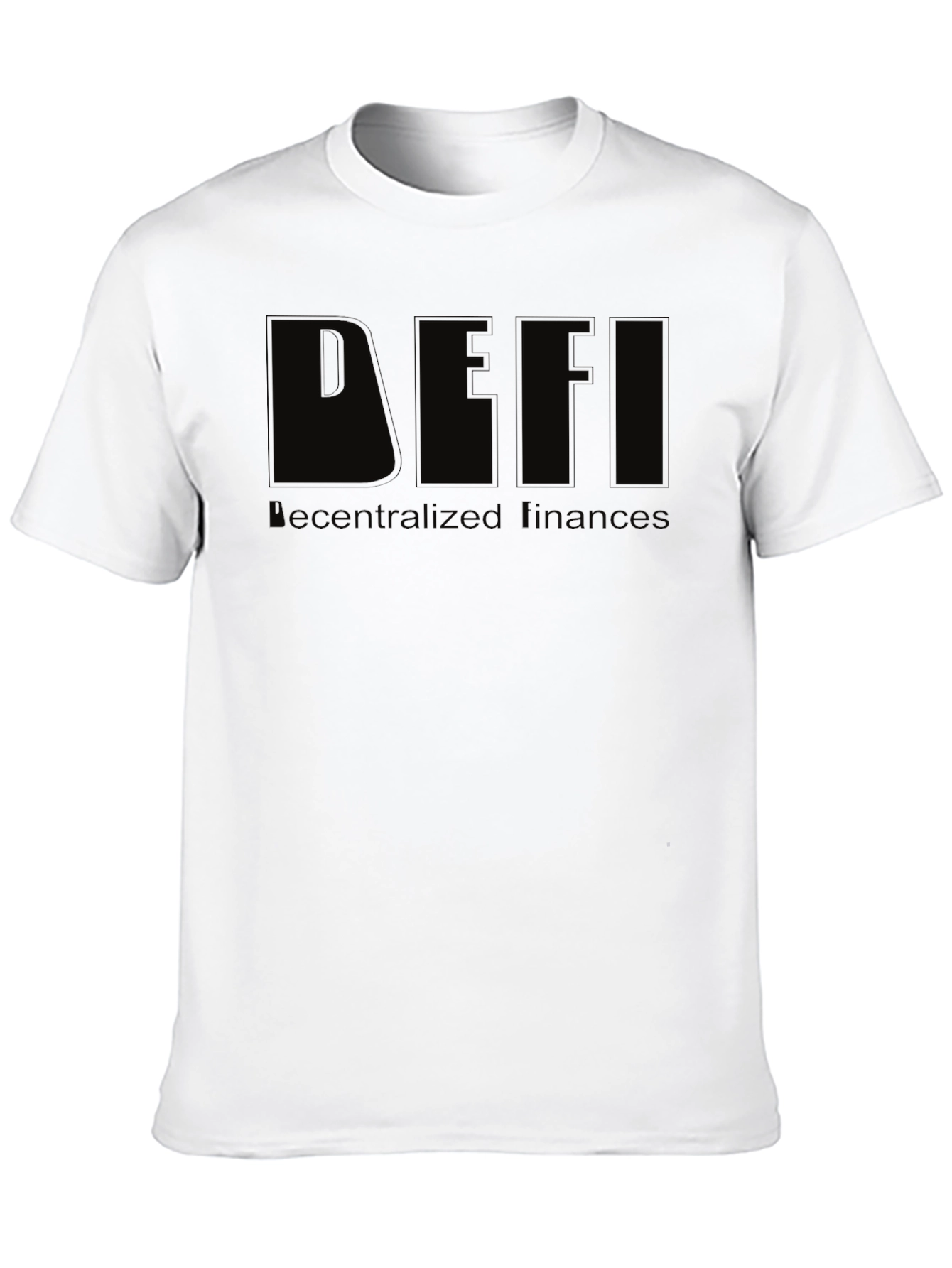 DeFi Decentralized Finance Black T-Shirt