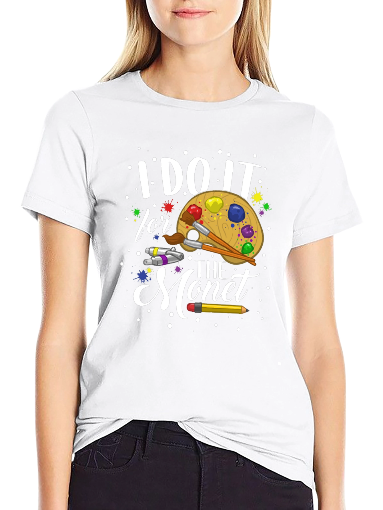 I Do It for the Monet Graphic Tee