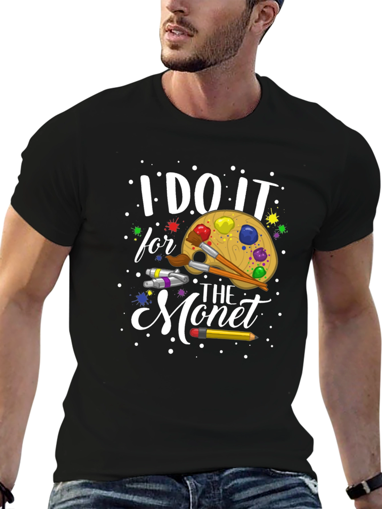 I Do It for the Monet Graphic Tee