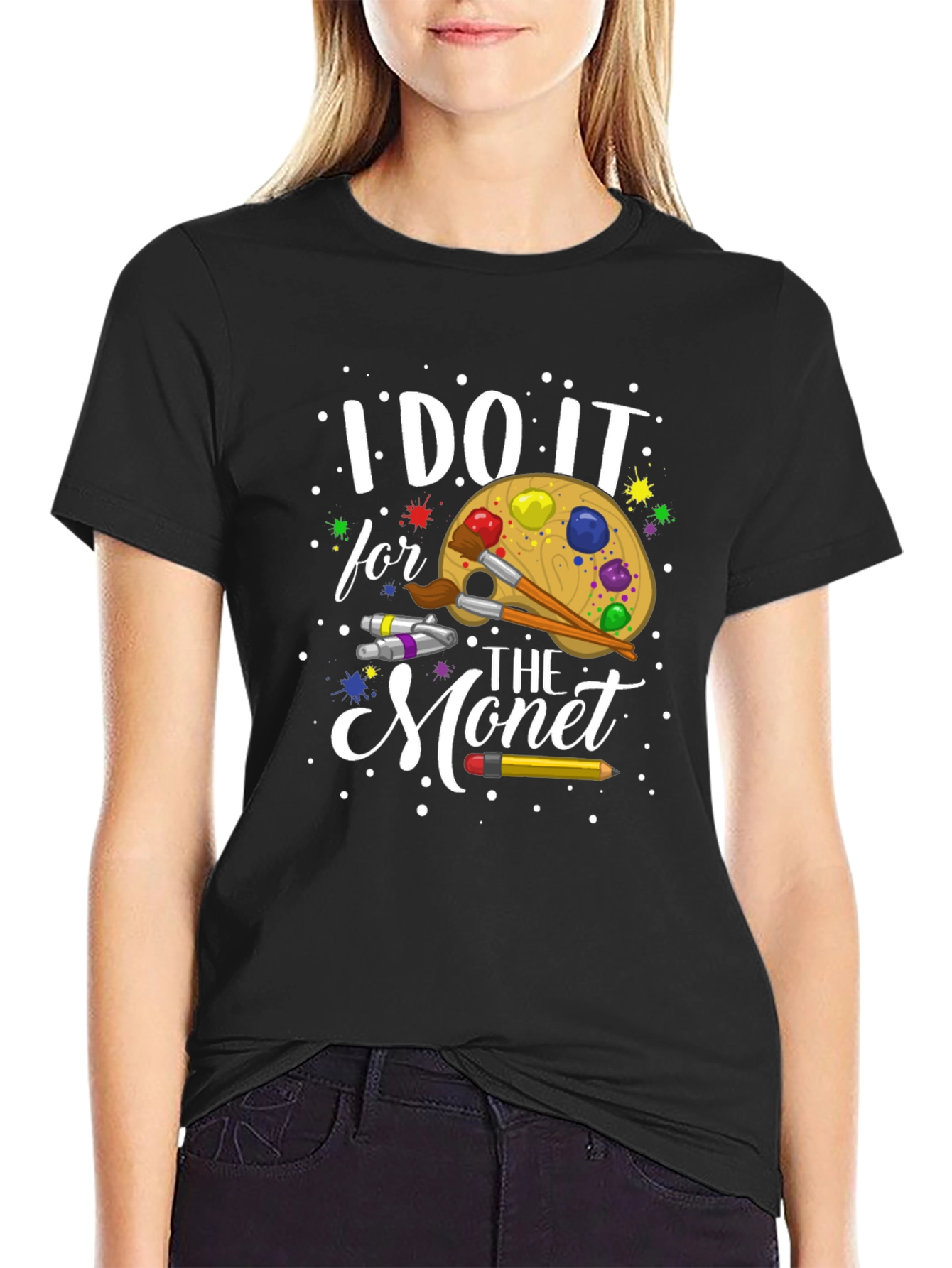 I Do It for the Monet Graphic Tee