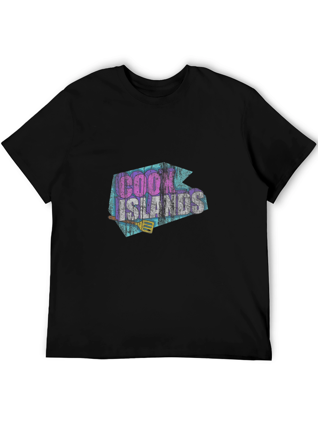 Cook Islands Graphic T-Shirt - Retro Style