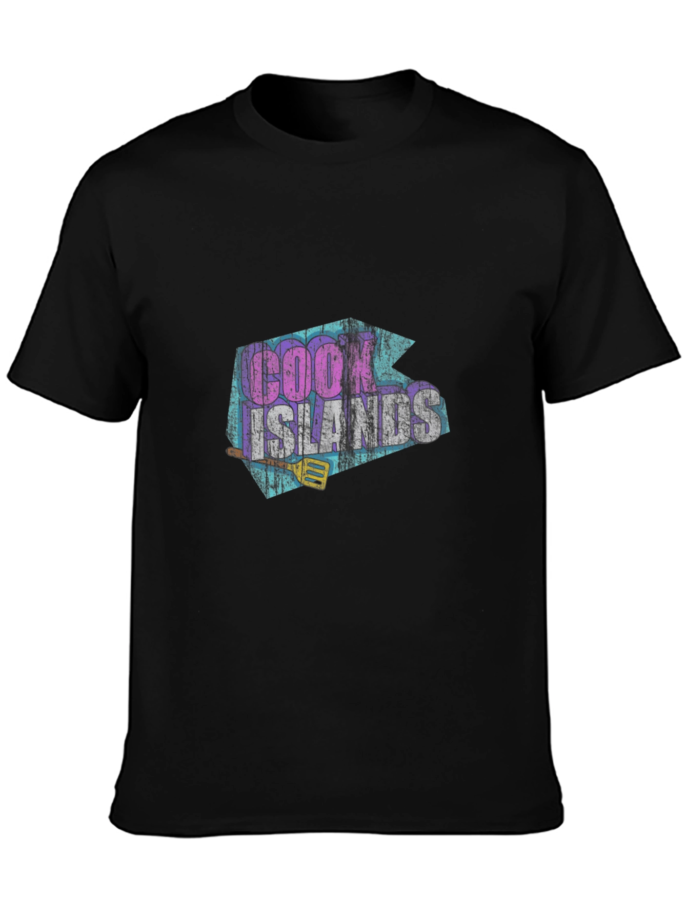 Cook Islands Graphic T-Shirt - Retro Style