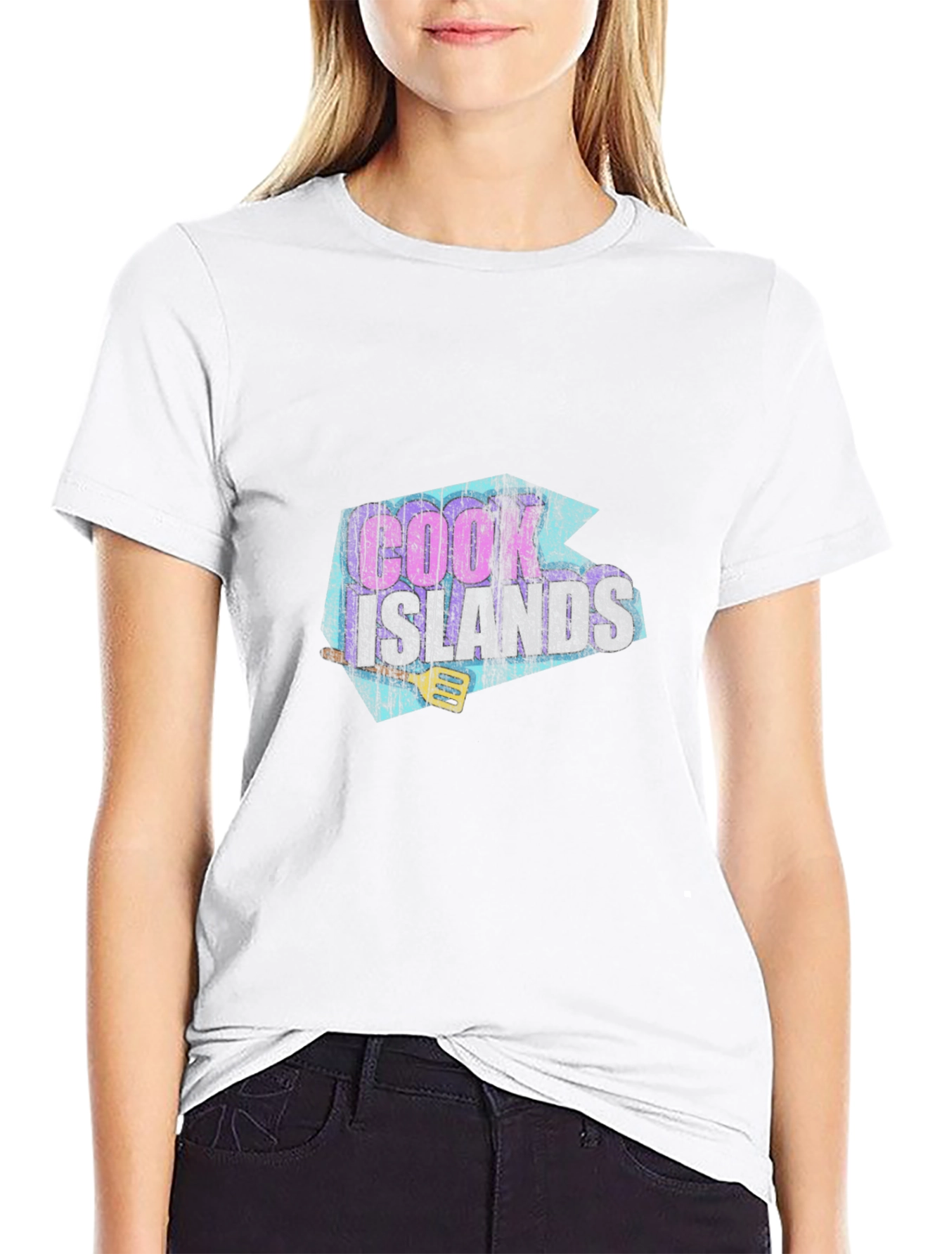 Cook Islands Graphic T-Shirt - Retro Style