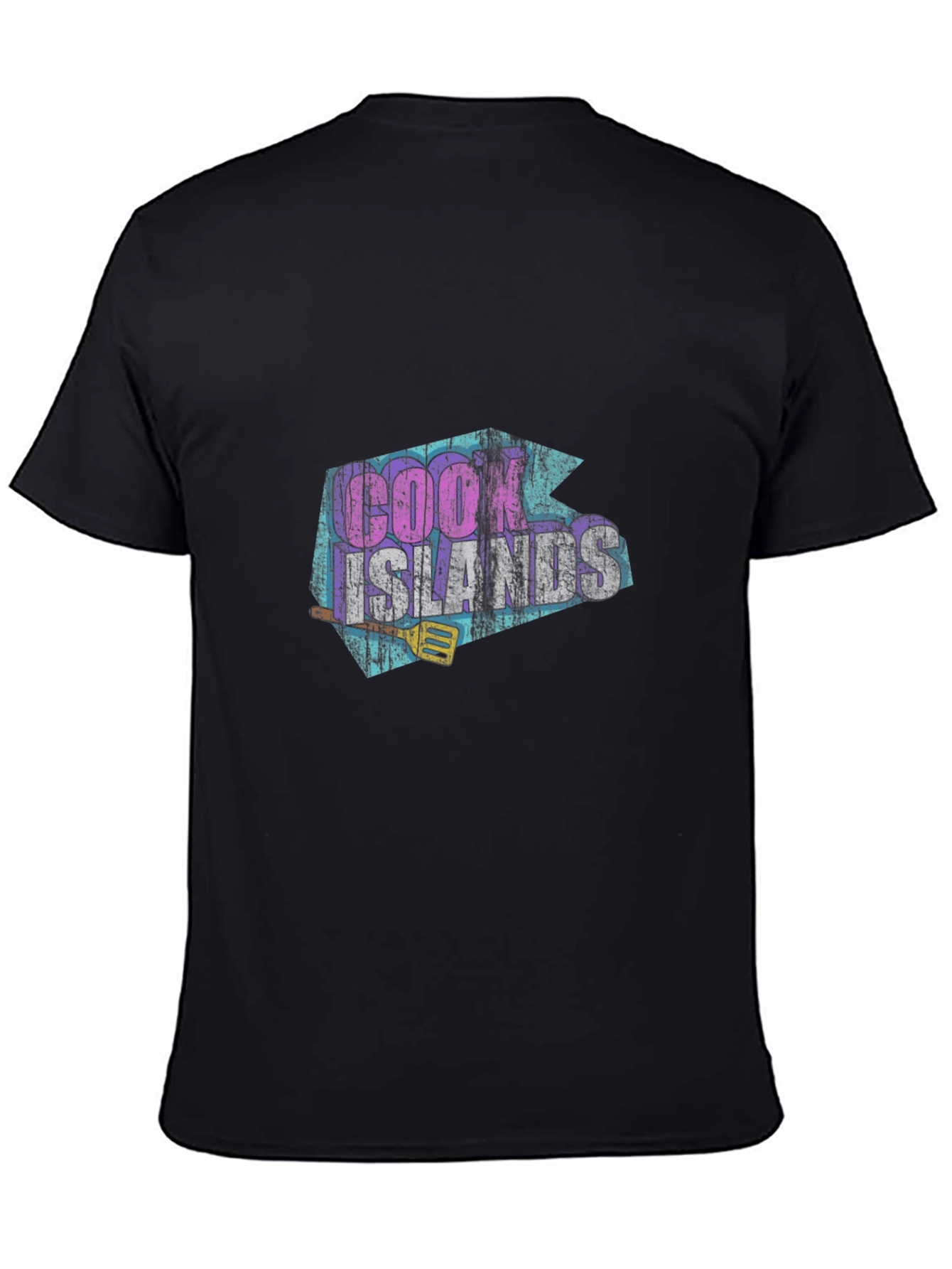 Cook Islands Graphic T-Shirt - Retro Style