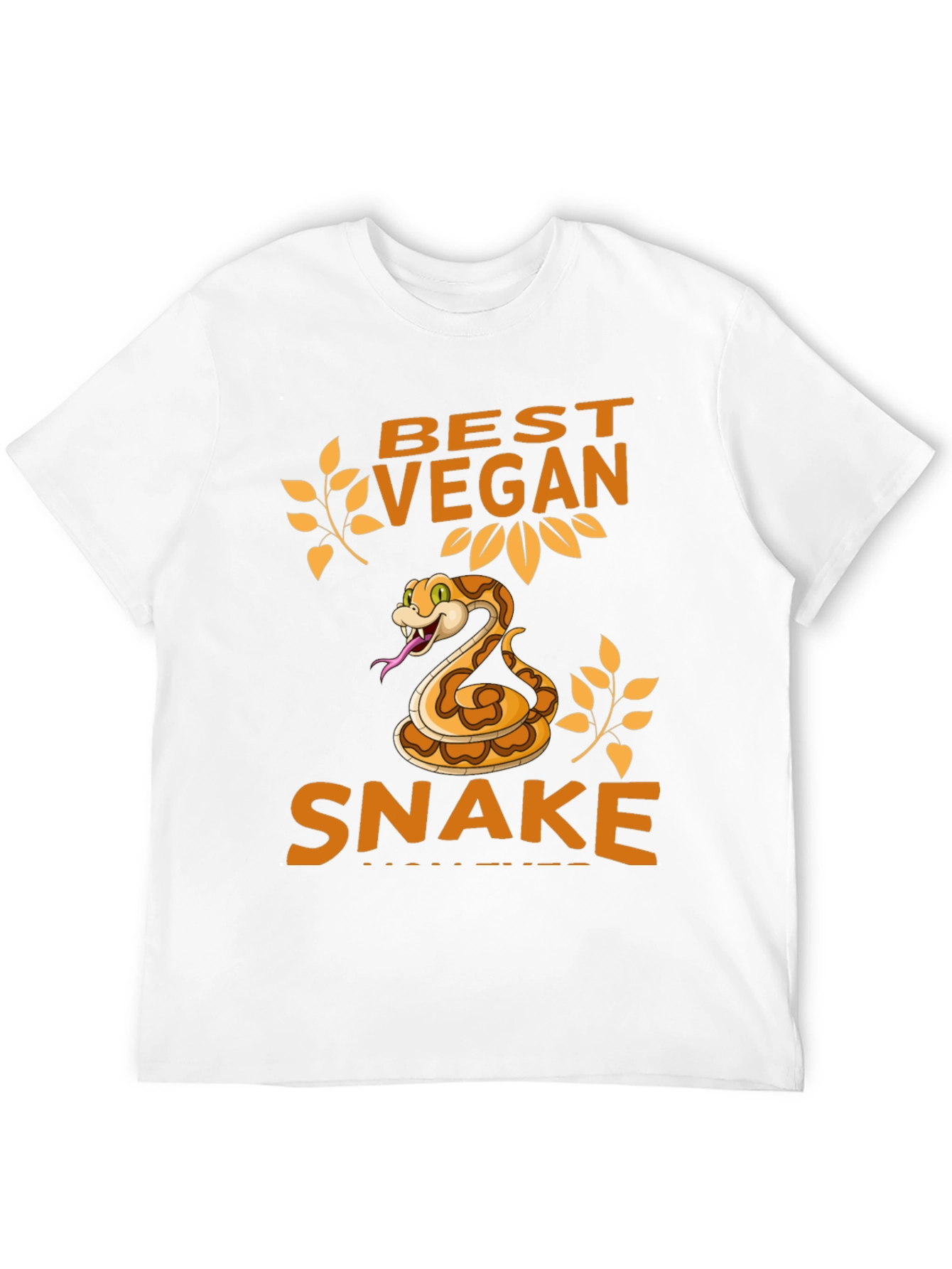 Best Vegan Snake Graphic Tee