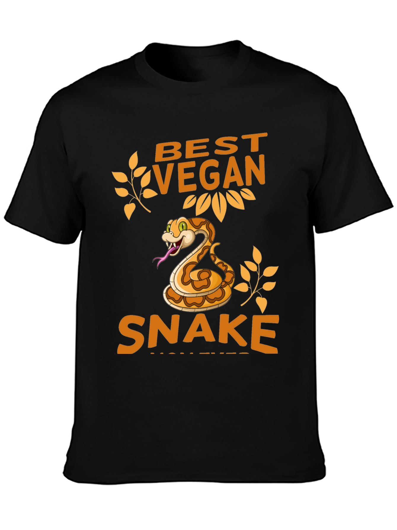 Best Vegan Snake Graphic Tee