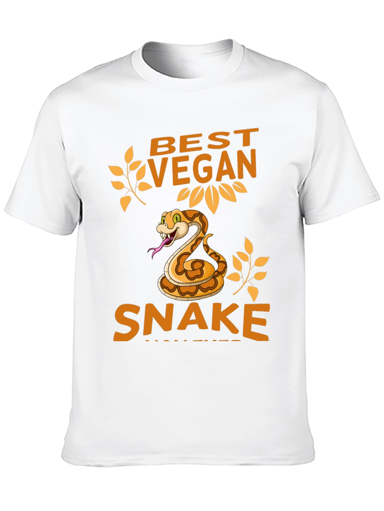 Best Vegan Snake Graphic Tee