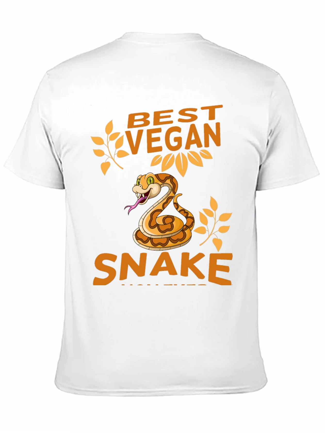 Best Vegan Snake Graphic Tee