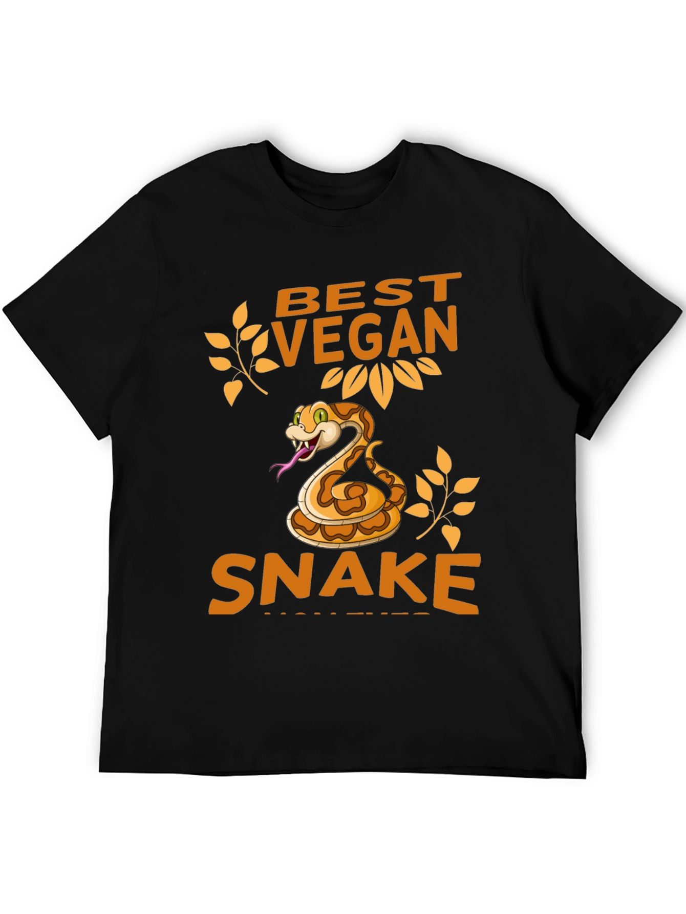 Best Vegan Snake Graphic Tee