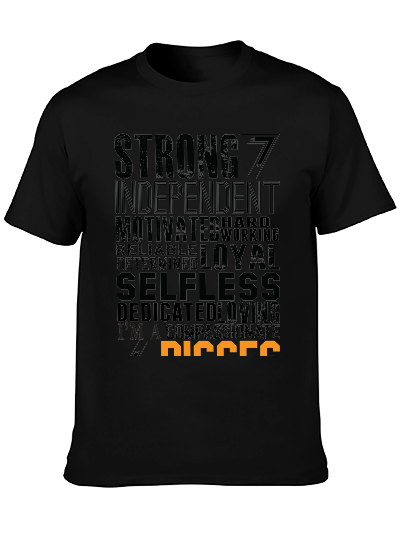 Strong Independent Graphic Print Crew Neck T-Shirt