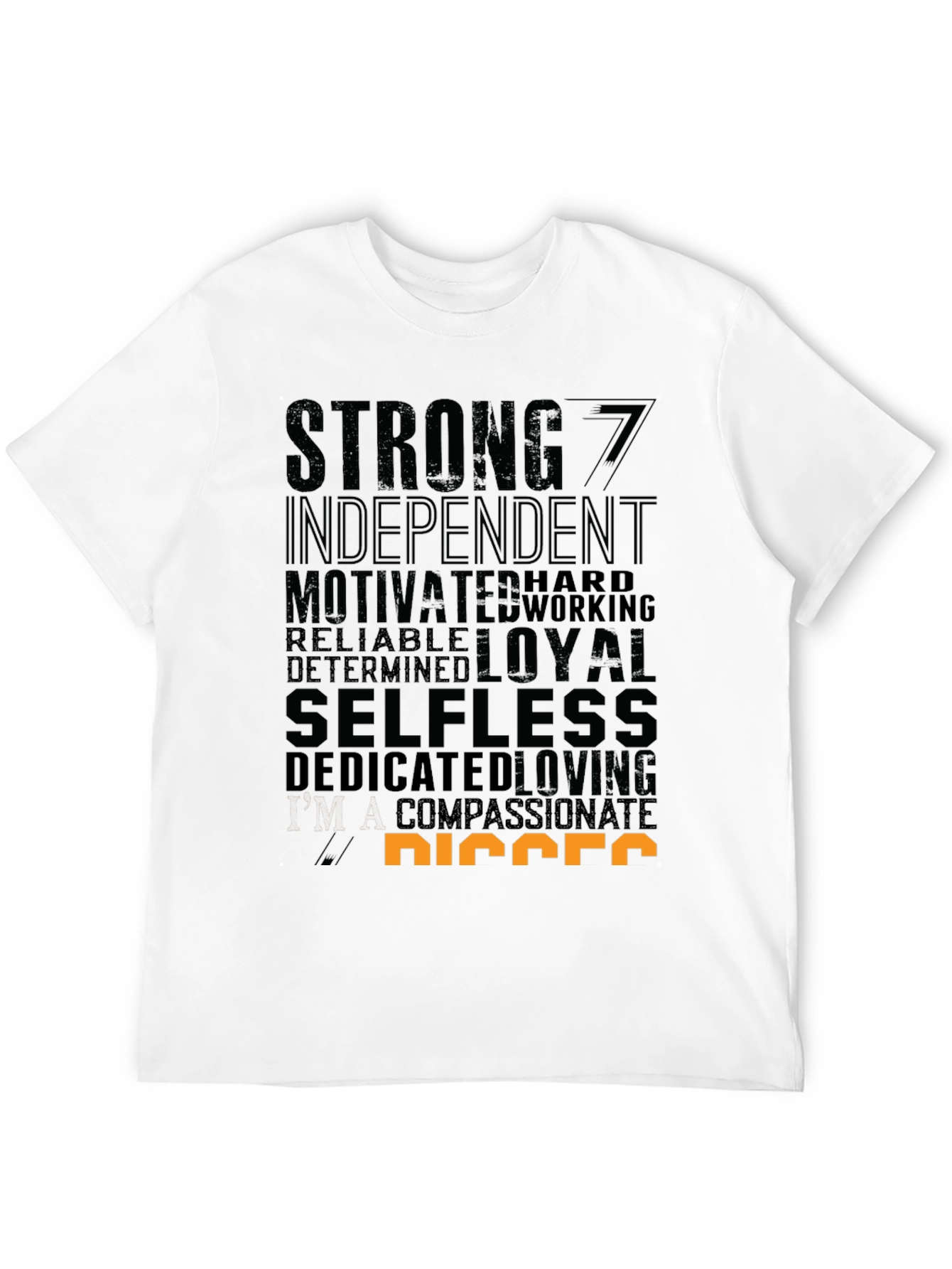 Strong Independent Graphic Print Crew Neck T-Shirt
