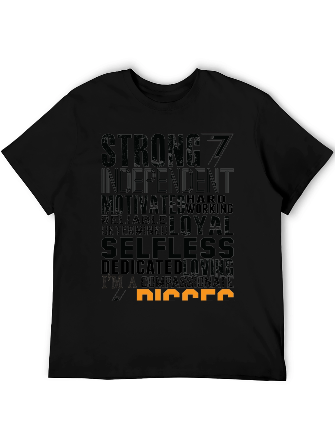 Strong Independent Graphic Print Crew Neck T-Shirt