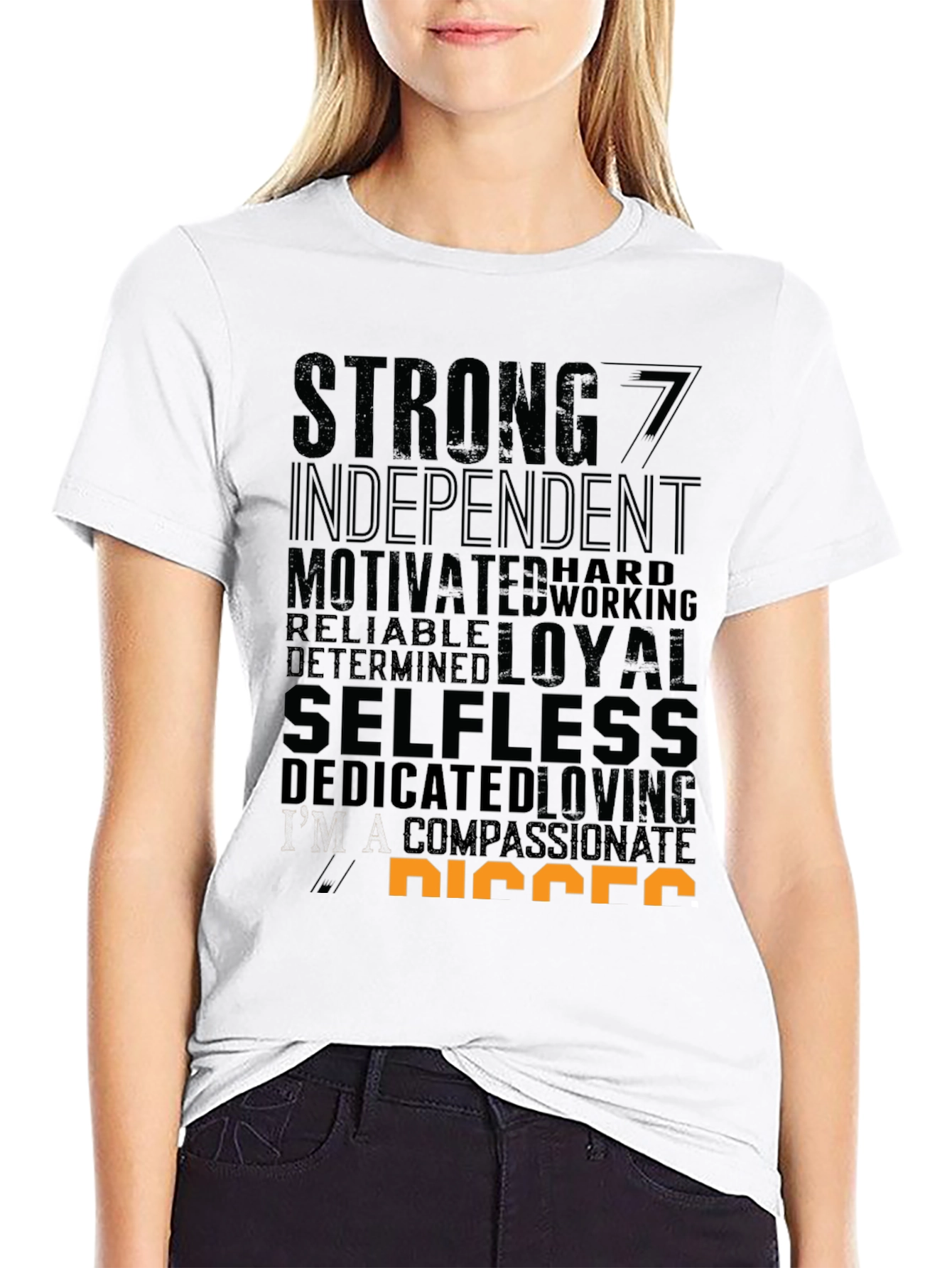Strong Independent Graphic Print Crew Neck T-Shirt