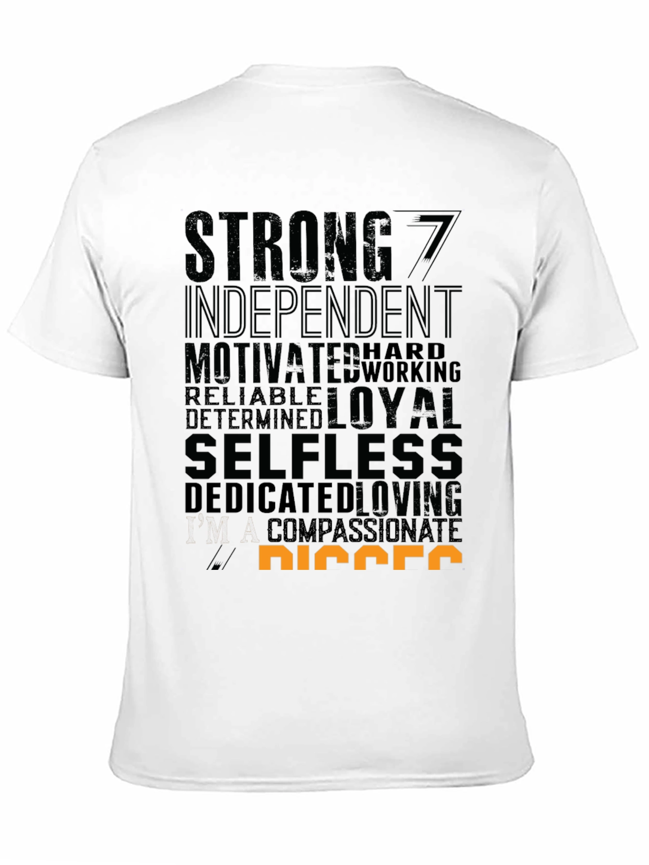 Strong Independent Graphic Print Crew Neck T-Shirt