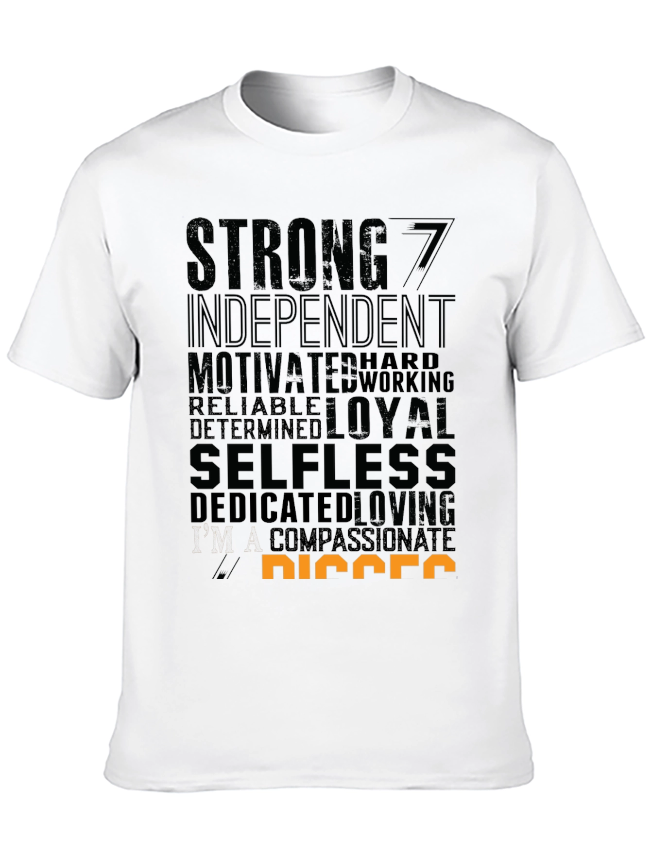 Strong Independent Graphic Print Crew Neck T-Shirt