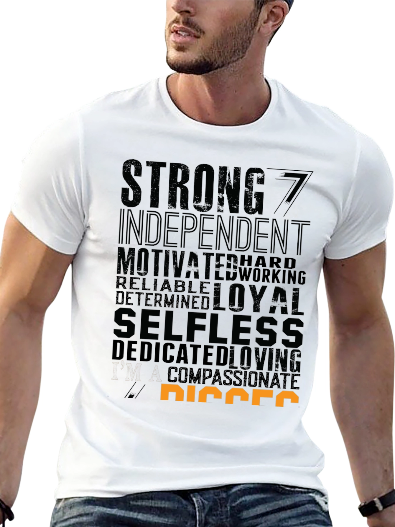 Strong Independent Graphic Print Crew Neck T-Shirt