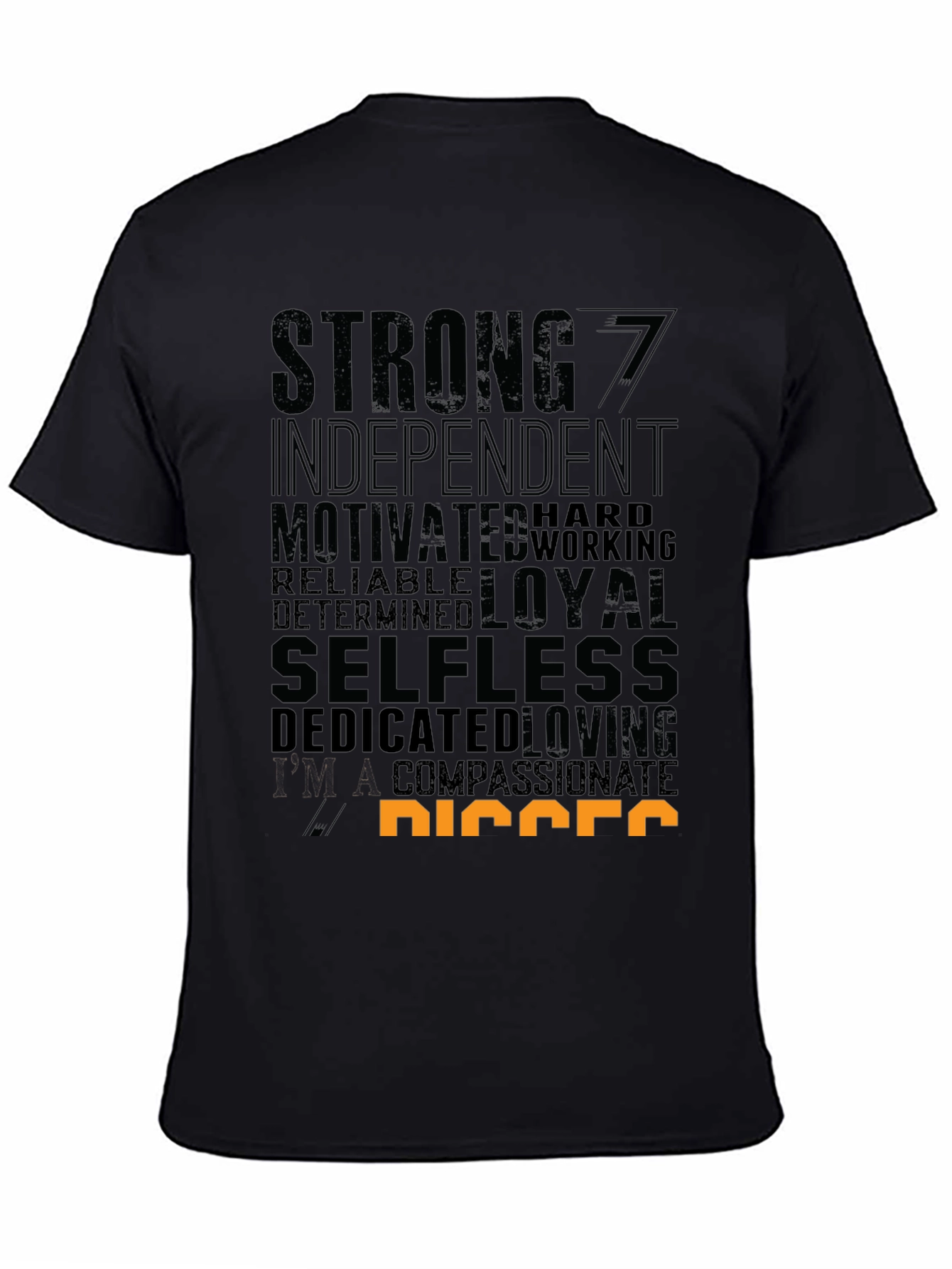 Strong Independent Graphic Print Crew Neck T-Shirt