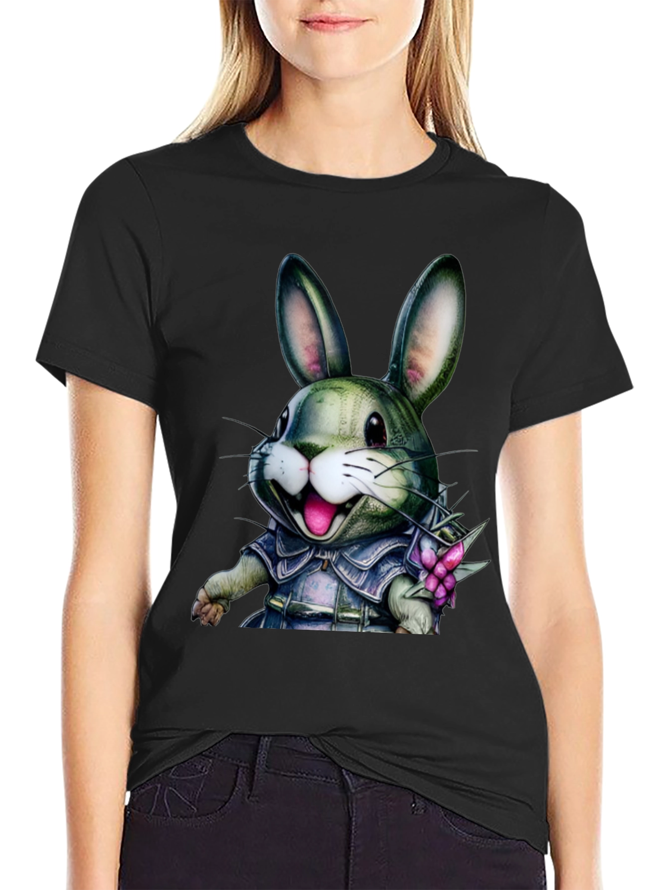 Bunny Graphic Tee - Unique Character Design