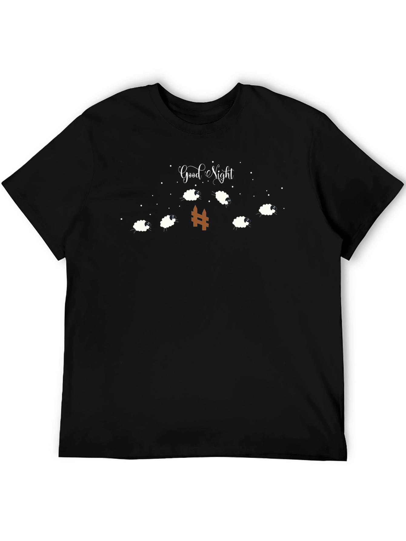 Good Night Counting Sheep Graphic T-Shirt