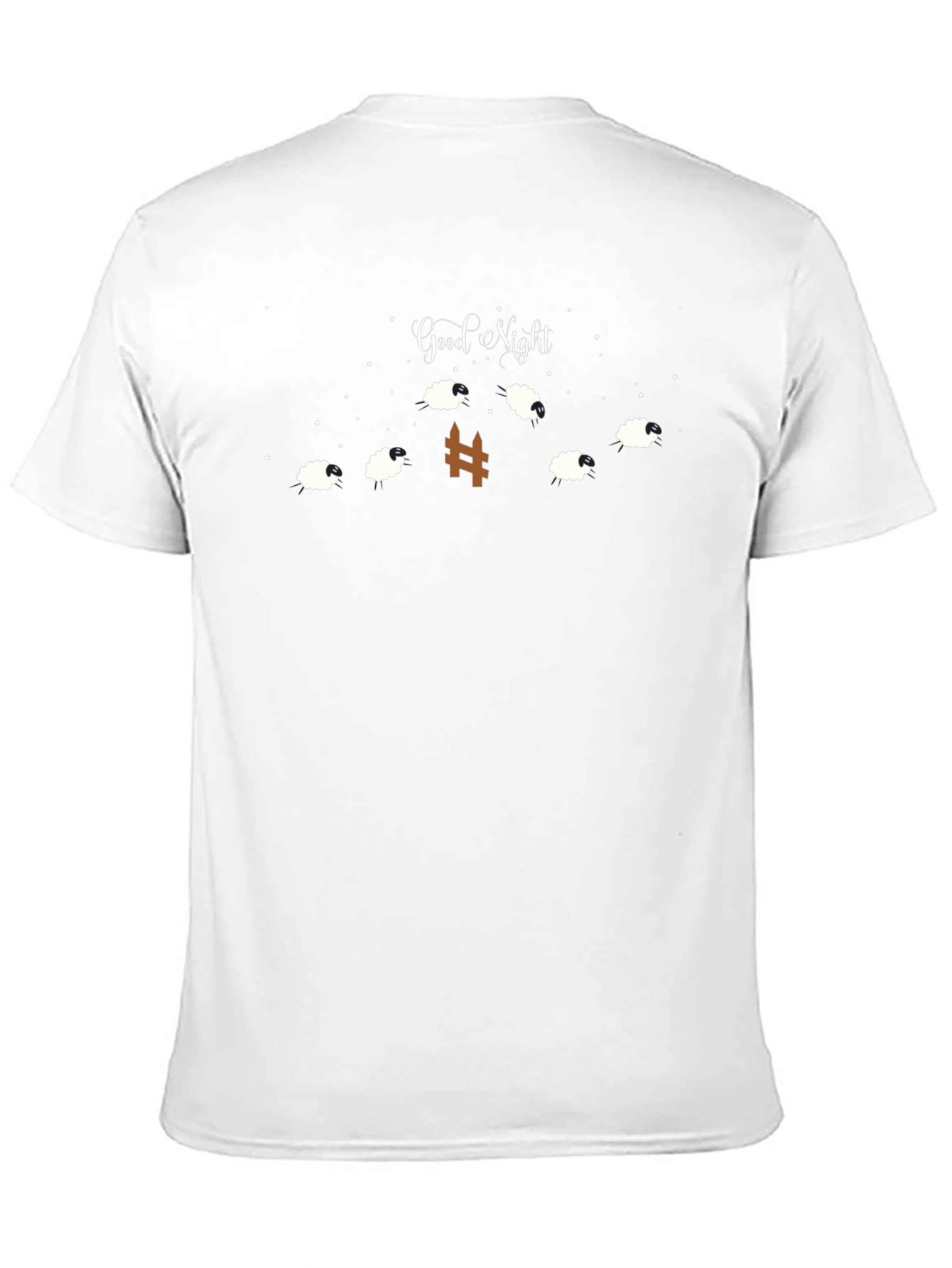 Good Night Counting Sheep Graphic T-Shirt