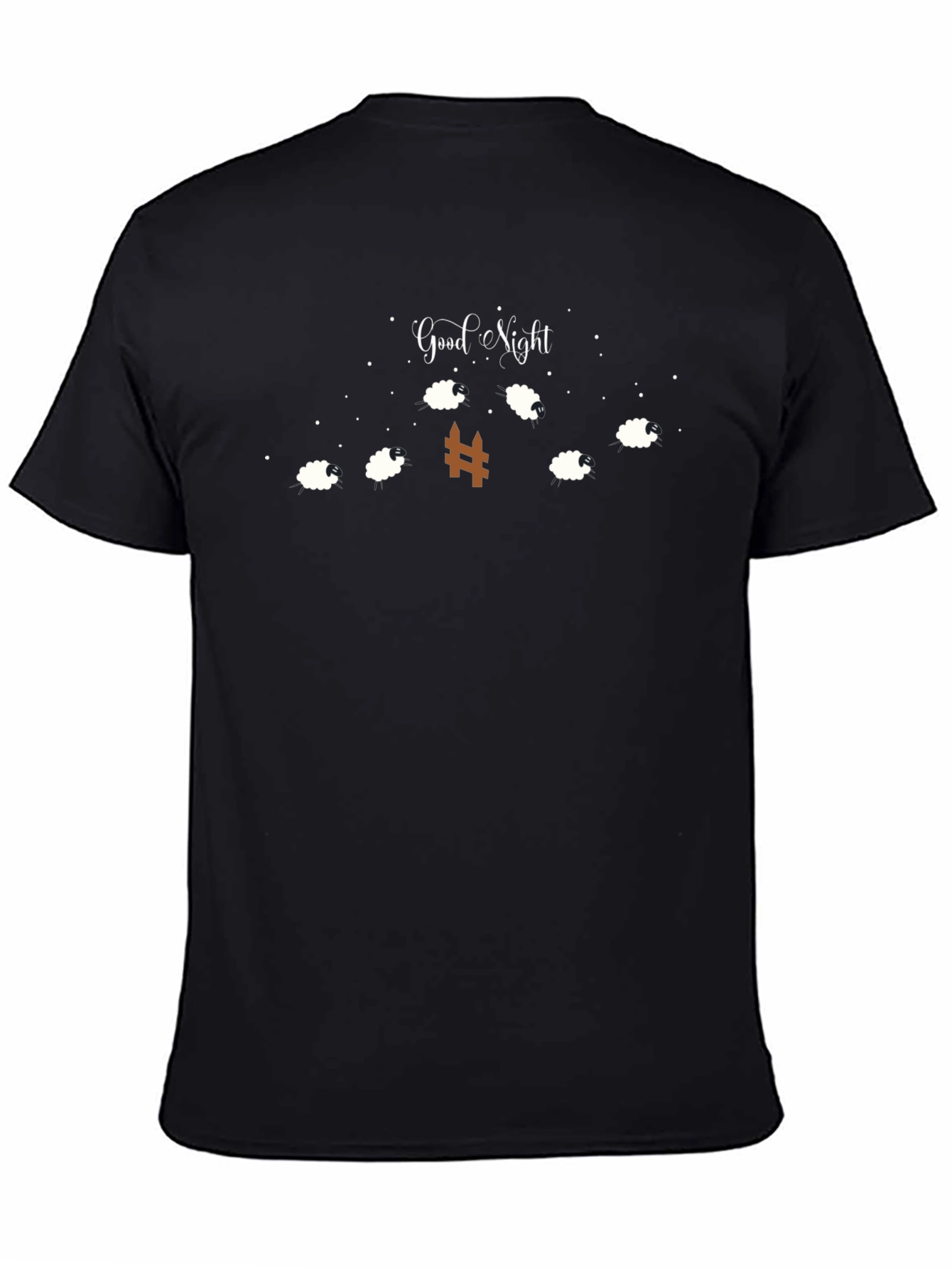 Good Night Counting Sheep Graphic T-Shirt