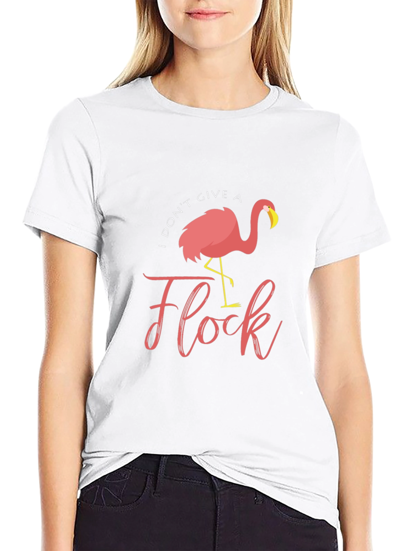 I Dont Give a Flock Flamingo T-Shirt