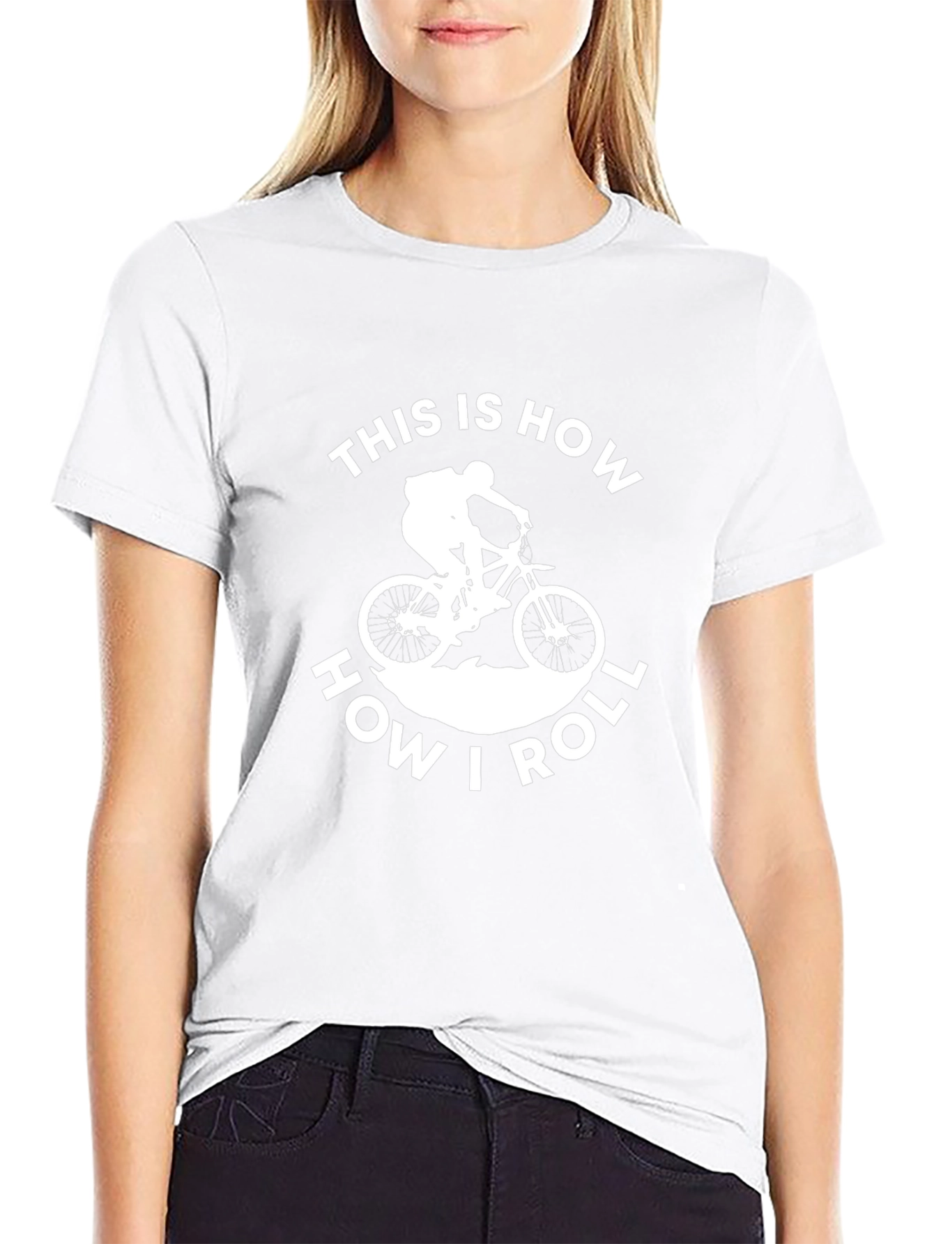 This Is How I Roll Biking T-Shirt